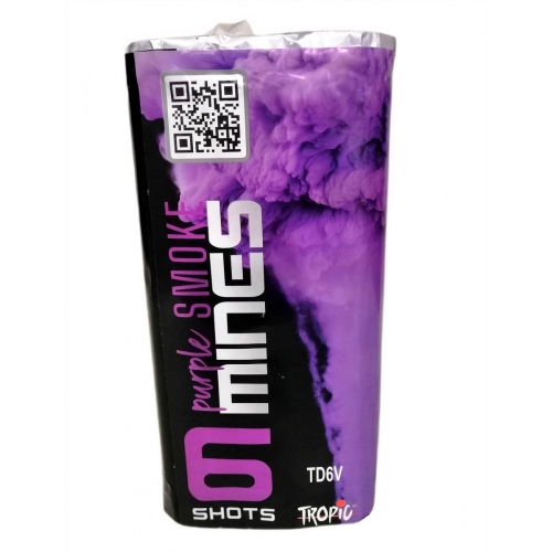 Wyrzutnia dymna dzienna TD6 fioletowa